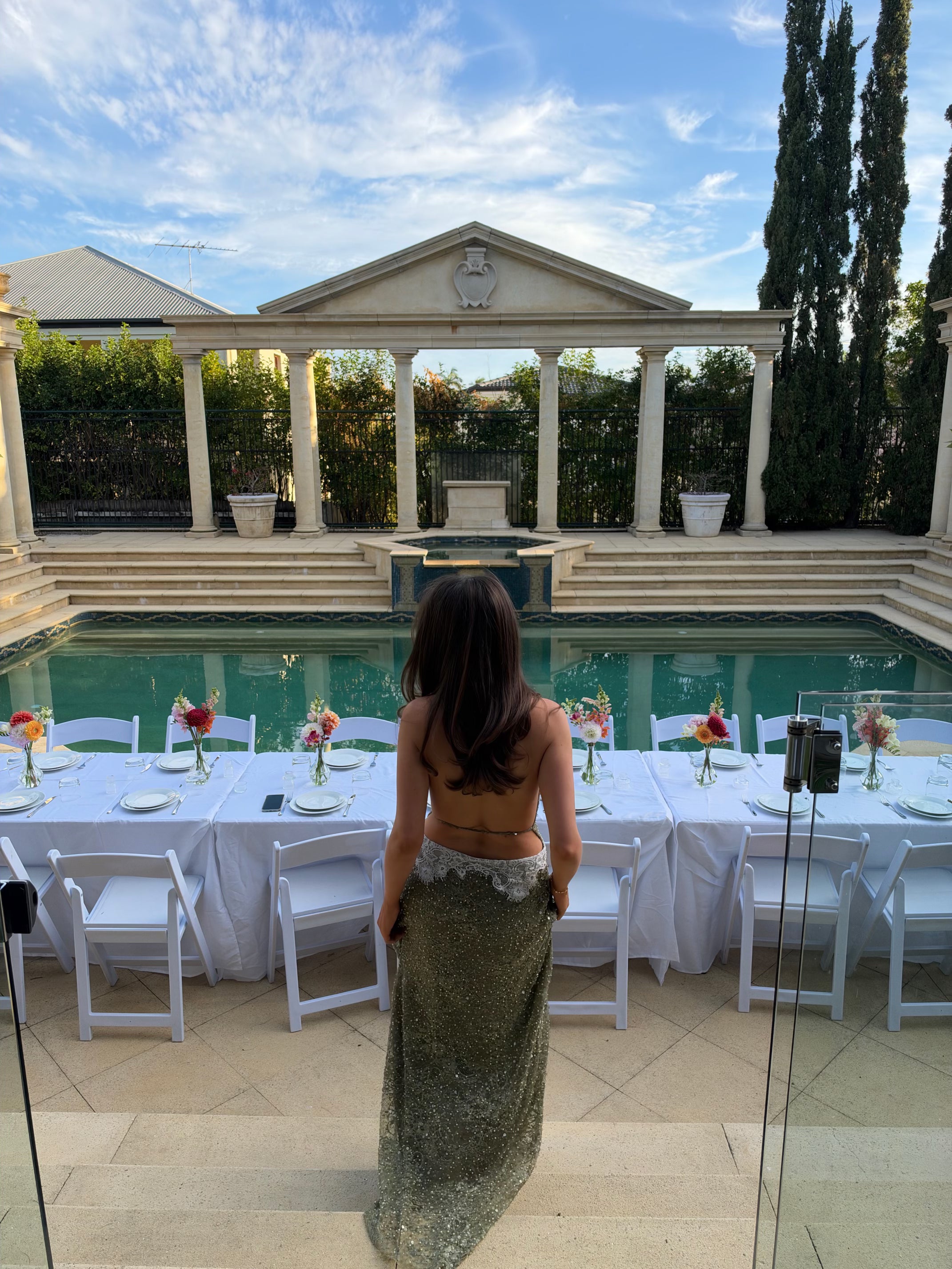 The Olive Gown